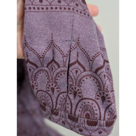 FlyLow Anna Hoody Purple Women's Sz M UPF 50 Quick Dry Athleisure - Picture 8 of 12